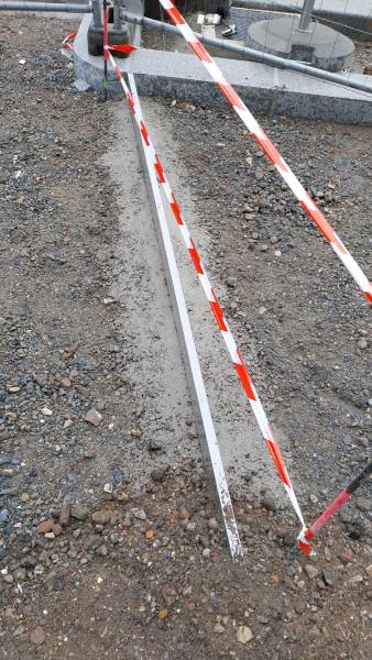 Fabrication de Joints de dilatation Alu Hauteur 12 cm standrad gris pour surface piètonne béton secteur proche Le Havr